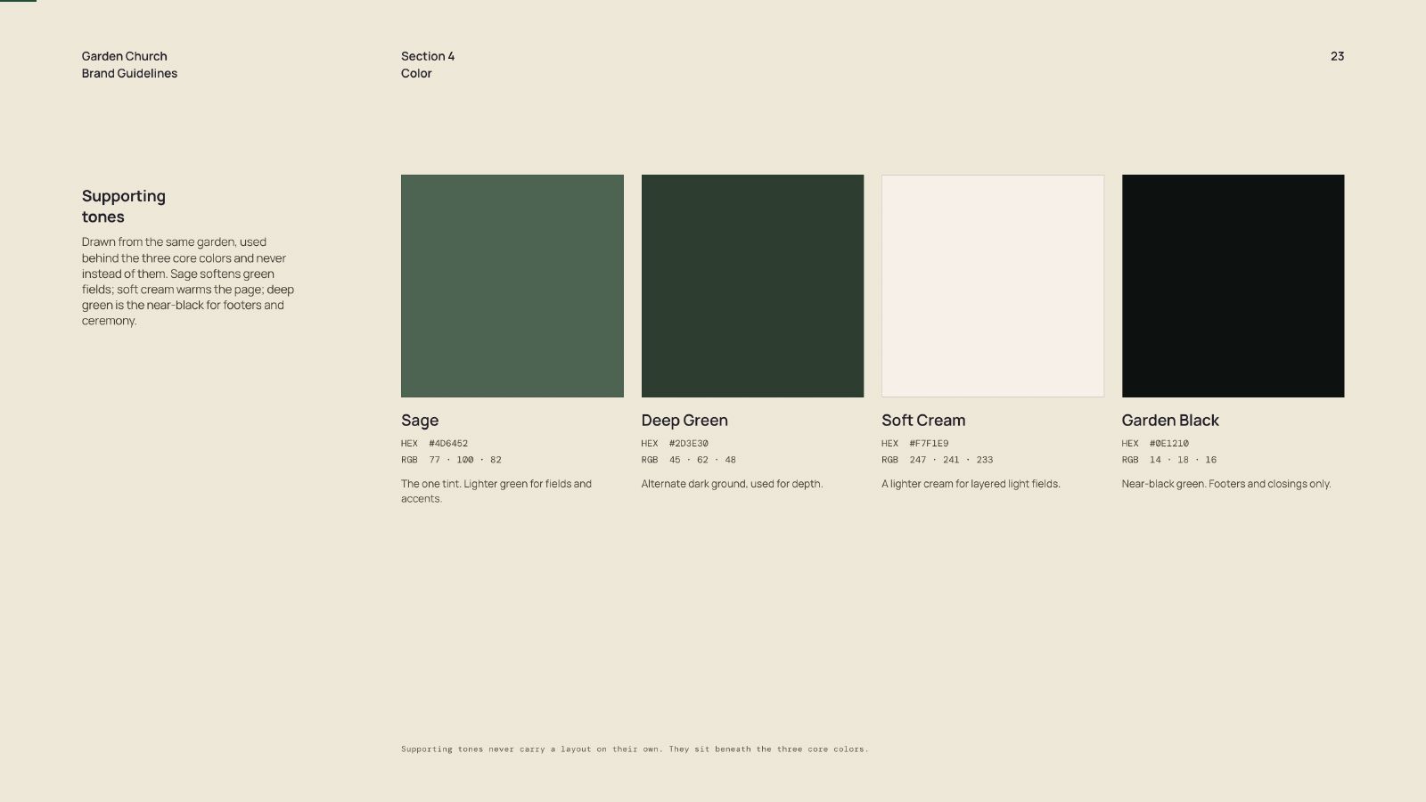 Brand Guidelines 23