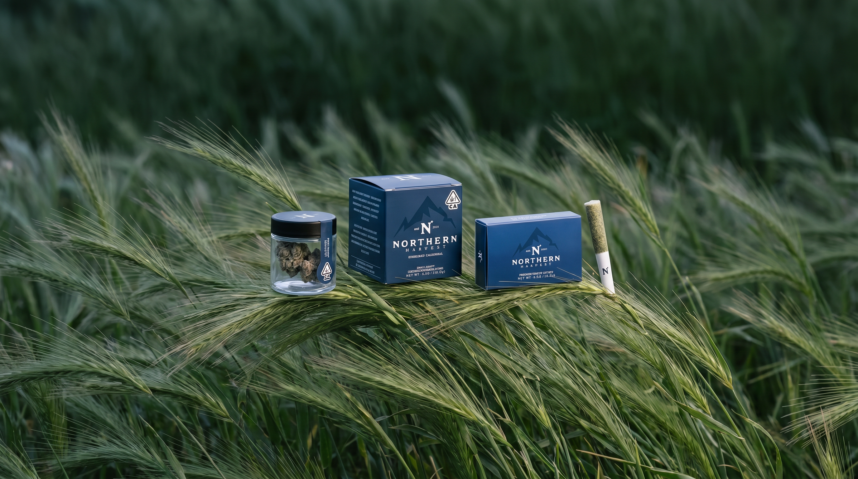 Northern Harvest packaging on shelf