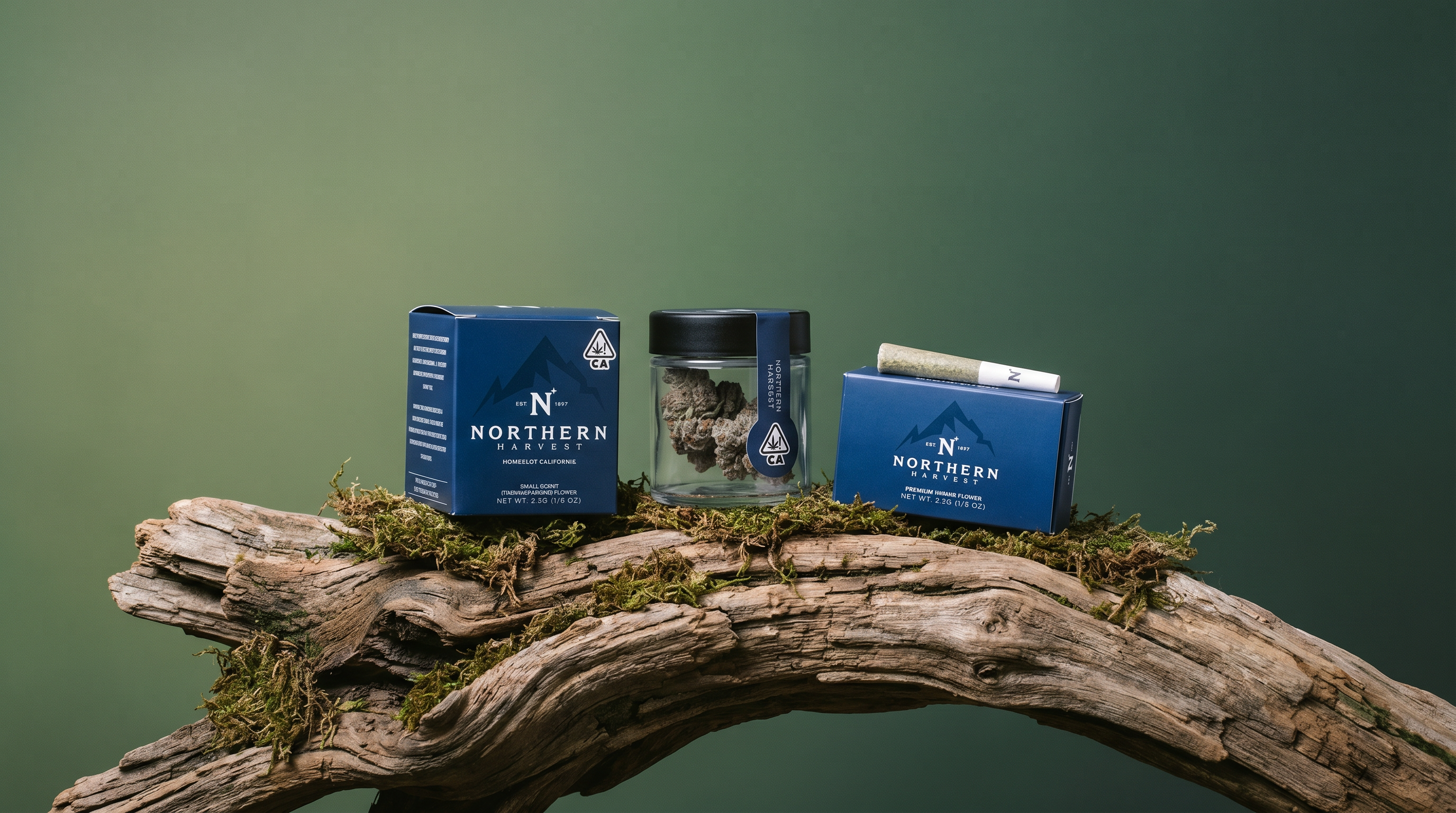 Northern Harvest packaging on shelf